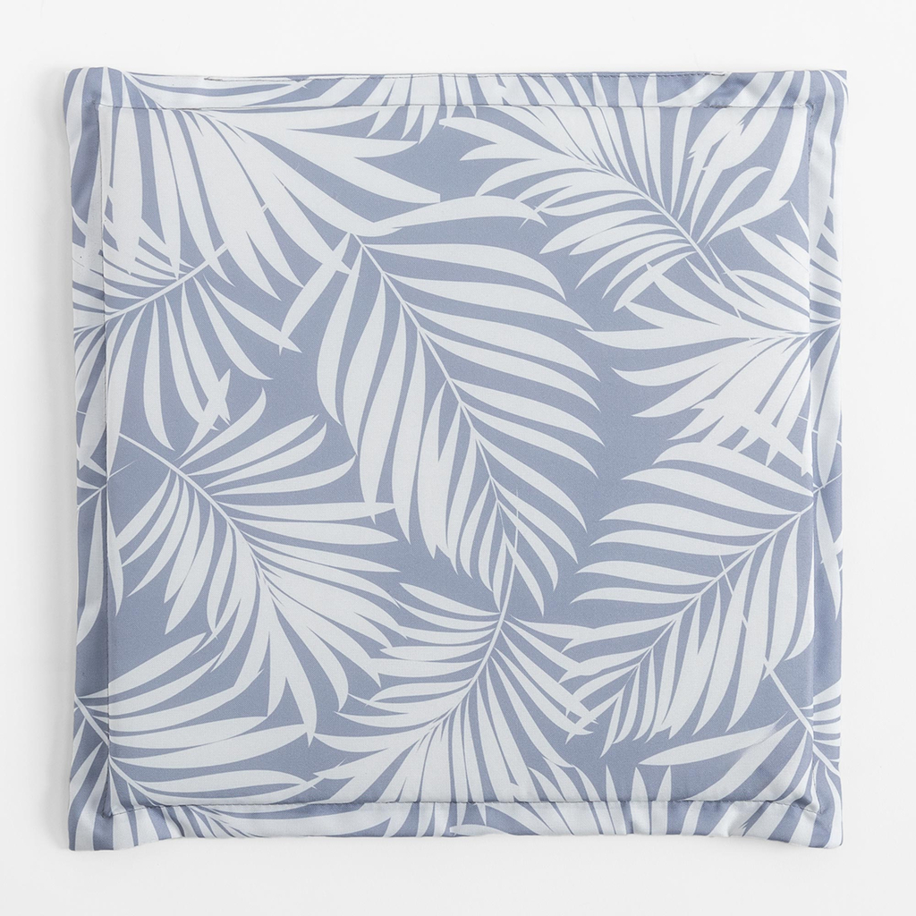 Vankúš na stoličku sivý SAMBA, 40x40 cm