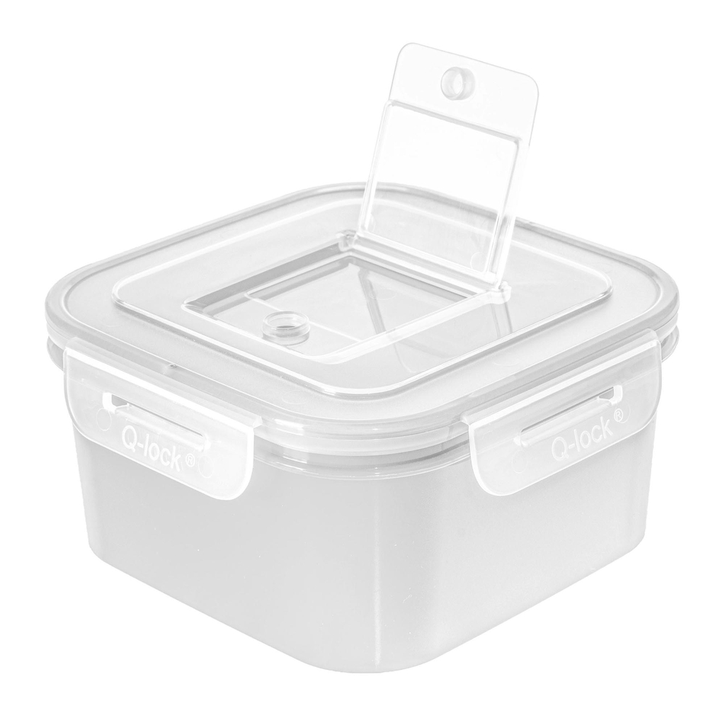 Hermetická štvorcová nádoba Q-LOCK 1,1l