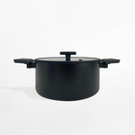 Hrniec hliníkový čierny MODERN 6,8 l