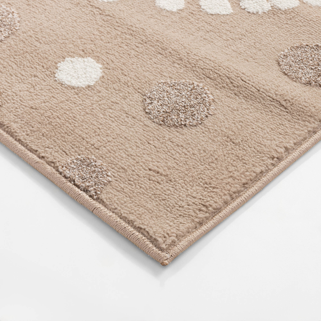 Krémový koberec so lvom STEP 80x150 cm