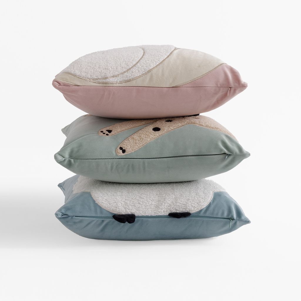 Dekoračná obliečka na vankúš slimák LULLABY 40x40 cm