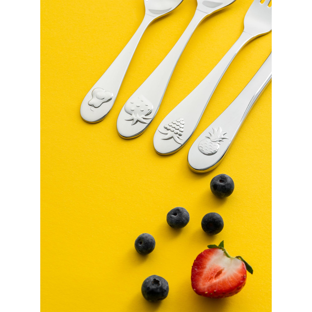 Sada detského príboru FRUTTI, 4 kusy