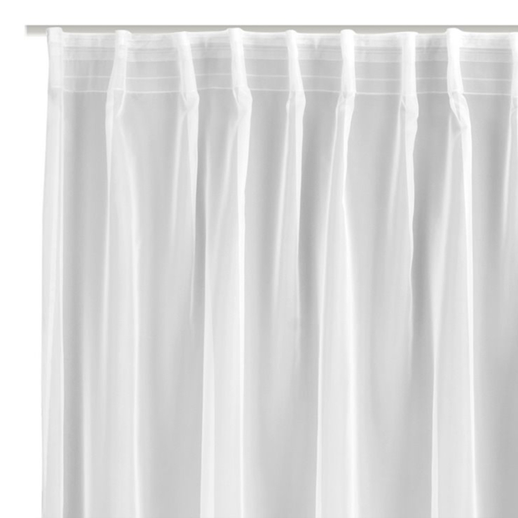 Záclona do obývačky biela SIMONE 300 x 170 cm