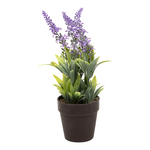 Umelý kvet v črepníku LEVANDUĽA 24 cm