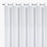 Záclona ARLETA do obývacej izby, biela 350x270 cm