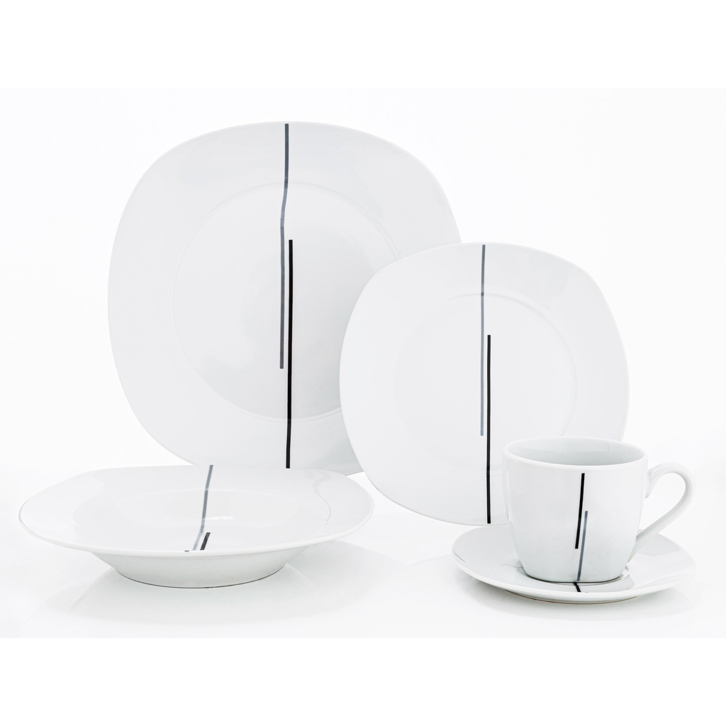 Servis na obed a kávu RETO, 30 prvkov