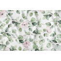 Obrus so zelenými kvetmi 110x160 cm