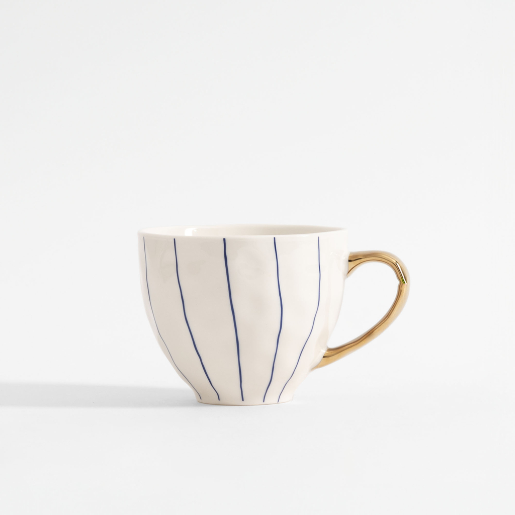 Porcelánový hrnček PRUHY 440 ml