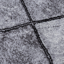 Koberec so vzorom sivých kosoštvorcov MILLEY 160 x 230 cm