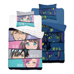 Posteľná bielizeň svietiaca v tme FLUO MANGA 140 x 200 cm