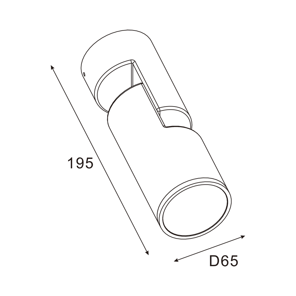 Vonkajšie nástenné svietidlo IP65 čierne NOCTURNE