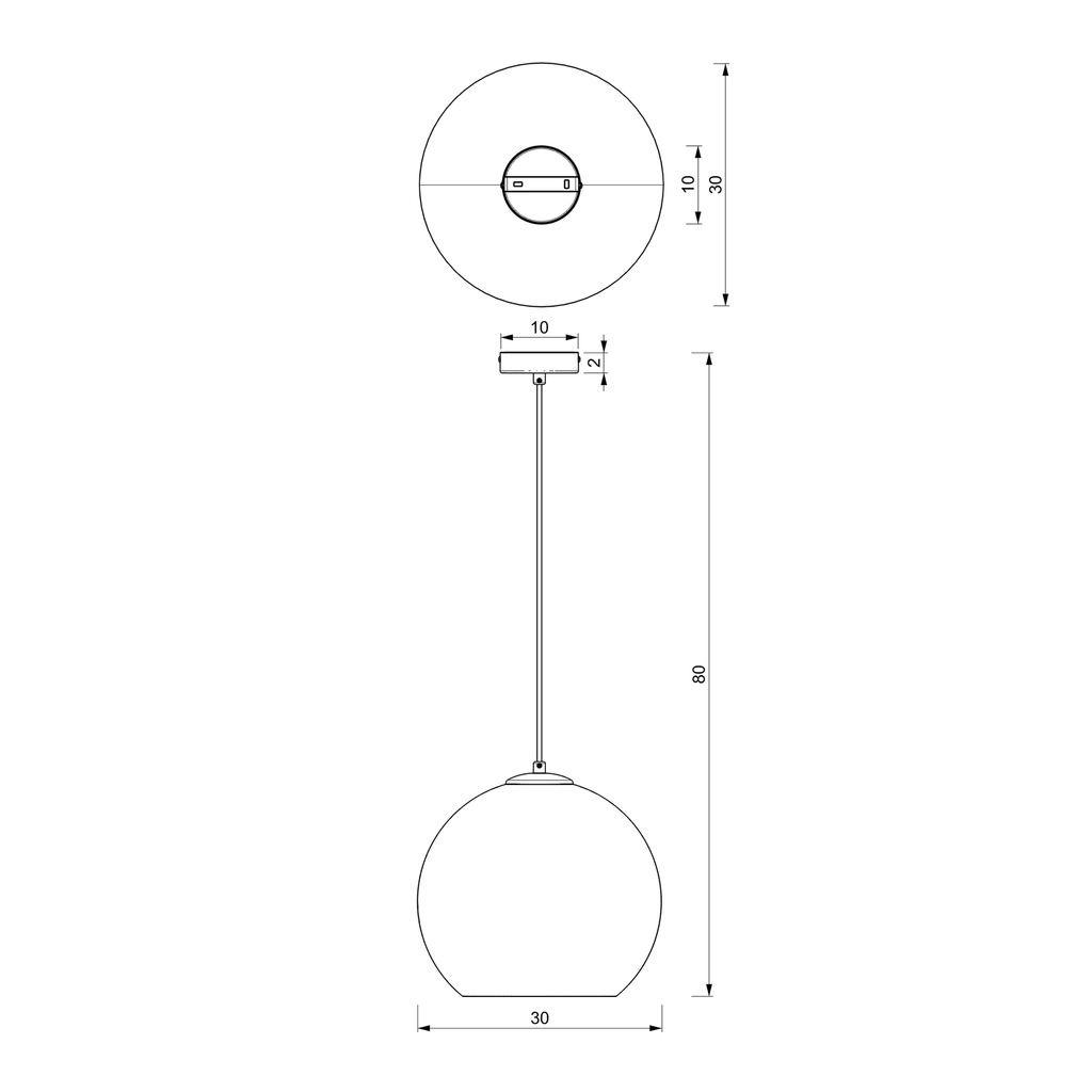 Závesné svietidlo guľa zlatá HOLLYWOOD I