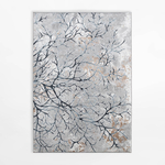 Sivo-modrý koberec MONTENEGRO, 120x170 cm