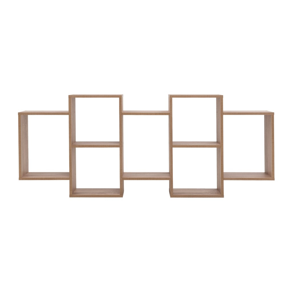 Závesná knižnica dub sonoma TRIO