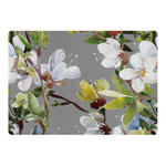 Sivá podložka na stôl ORCHIDEA 43x30 cm