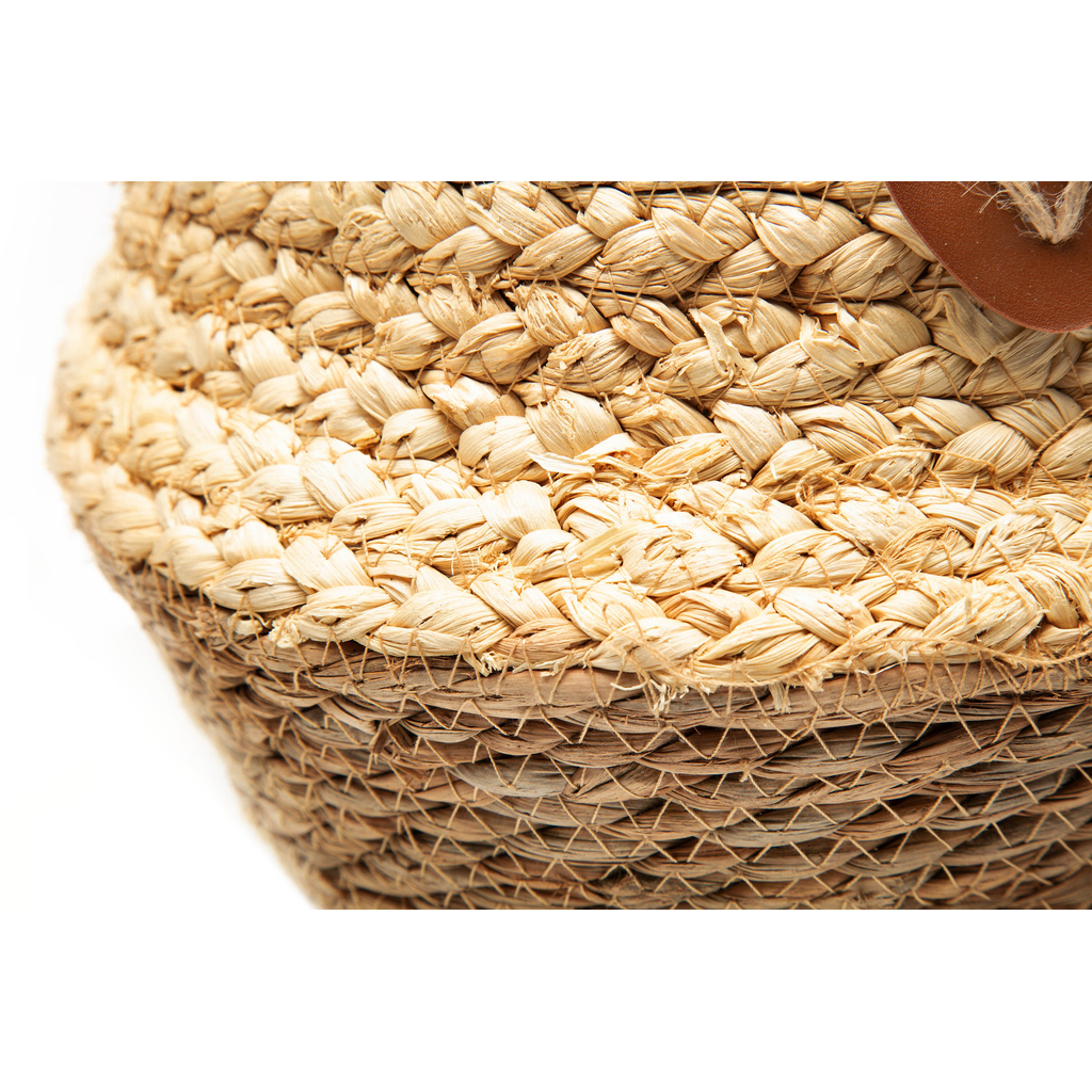 Ozdobný obal, pletený košík 21 cm