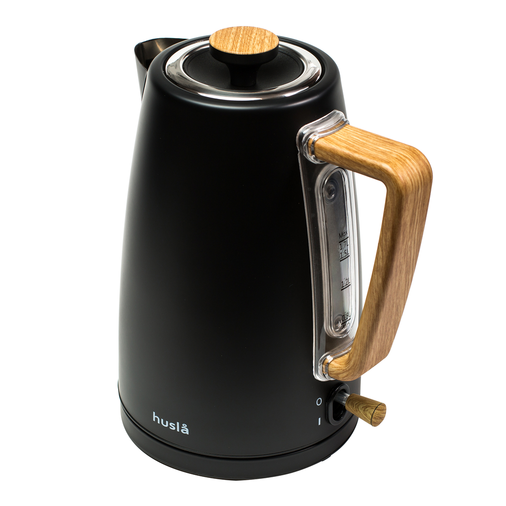 Rýchlovarná kanvica HUSLA SCANDIC čierna 1,7 l