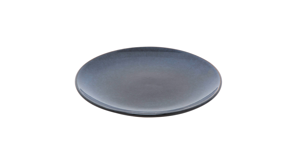 Keramický obedový tanier tmavomodrý LUNA 27 cm