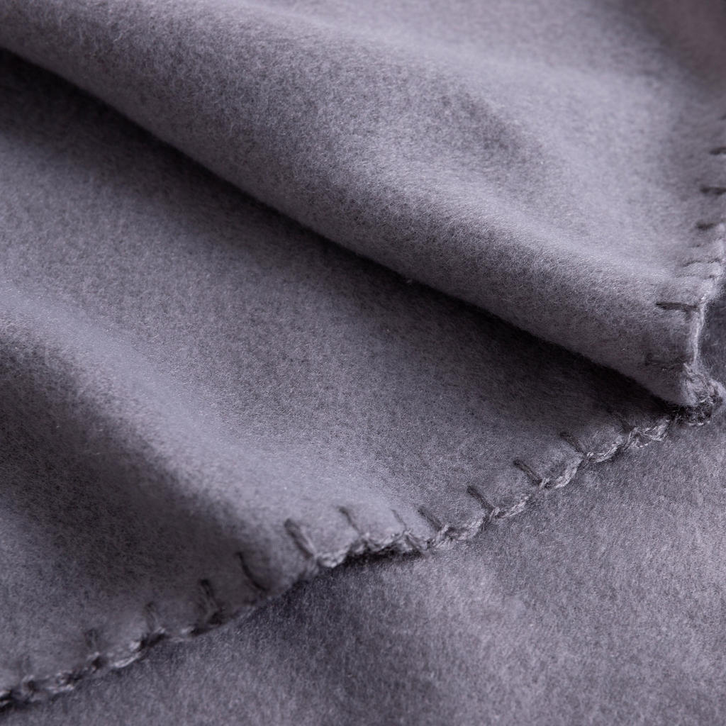 Fleecová deka sivá PRIMA 120x150 cm