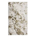 Koberec do predsiene abstraktný zlatý SUNSET 80 x 150 cm