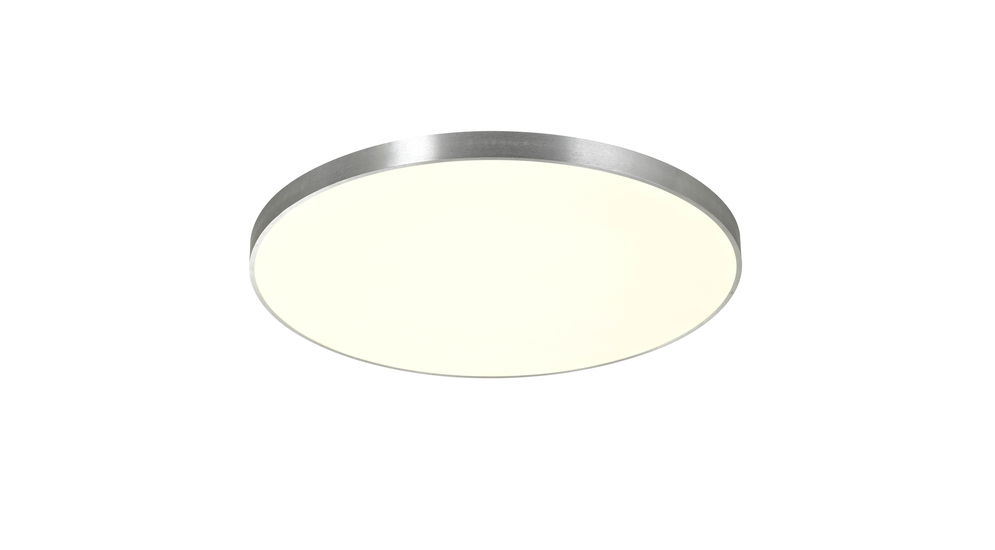 Stropná lampa LED okrúhla strieborná SIERRA 80 cm