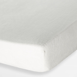 Fleecové prestieradlo krémové FLANO 160x200 cm