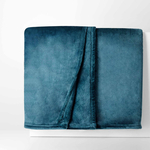 Tyrkysová deka VERIA 150x200 cm