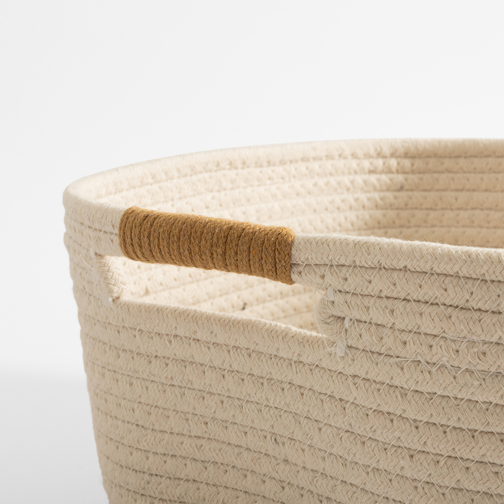 Úložný kôš biely 32x28x15 cm