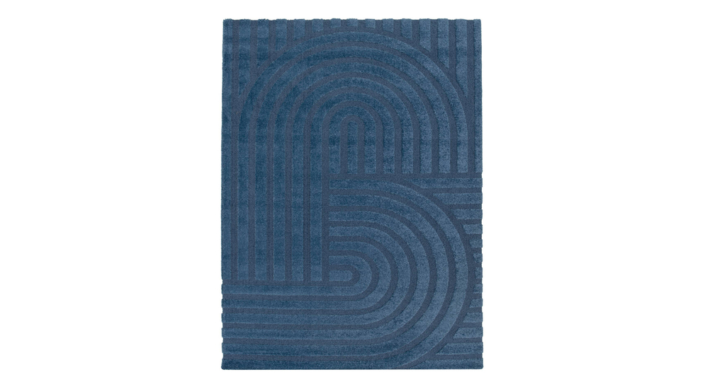 Modrý koberec PAOLA 200x290 cm