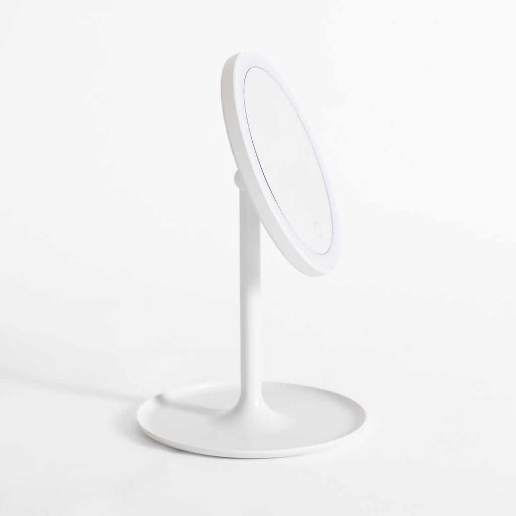 Kozmetické zrkadlo s LED osvetlením biele