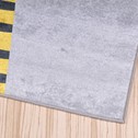 Koberec LEV sivo-žltý 80x150 cm