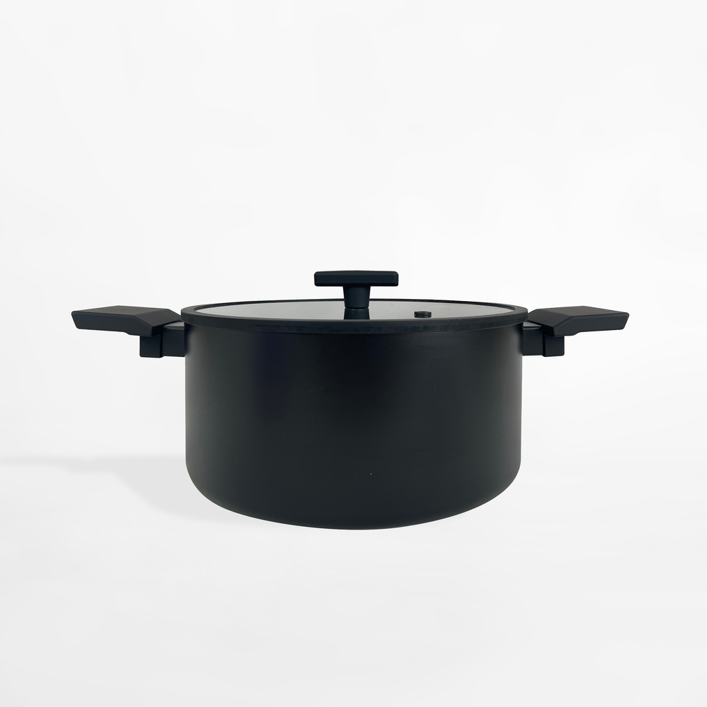 Hrniec hliníkový čierny MODERN 6,8 l