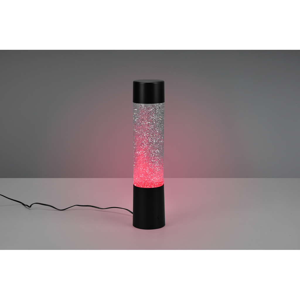 Dekoratívna stolná lampa LED RGB GLITTER