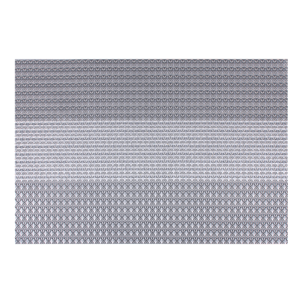 Pruhovaná podložka, sivá 30x45