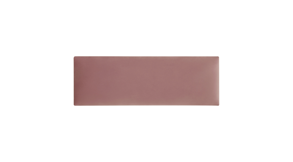 Čalúnený panel FIBI OBDĹŽNIKOVÝ 60 x 20, ružový