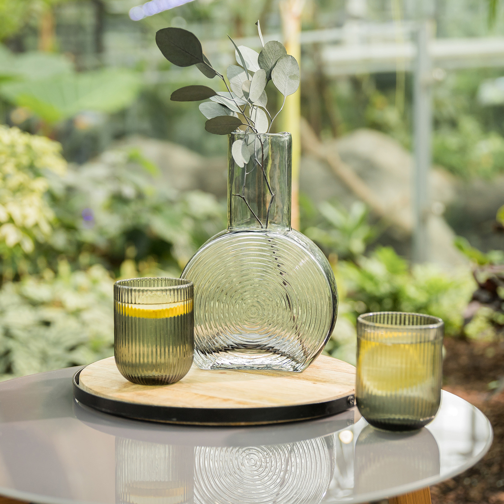 Nízky vrúbkovaný pohár 250 ml