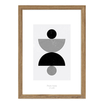 Rámik na fotografiu 21 x 30 hnedý KYOTO