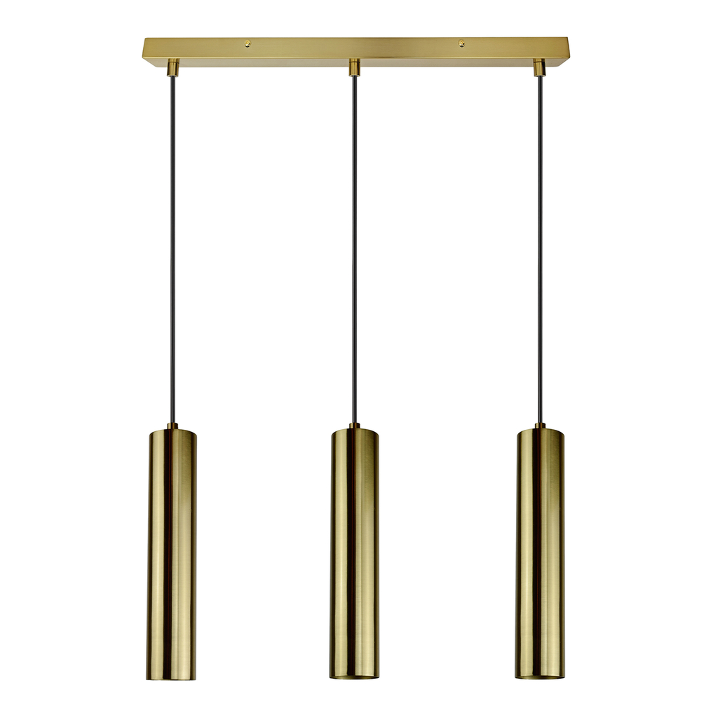 Visiaca lampa tuba 3-bodová NAPOLI GOLD