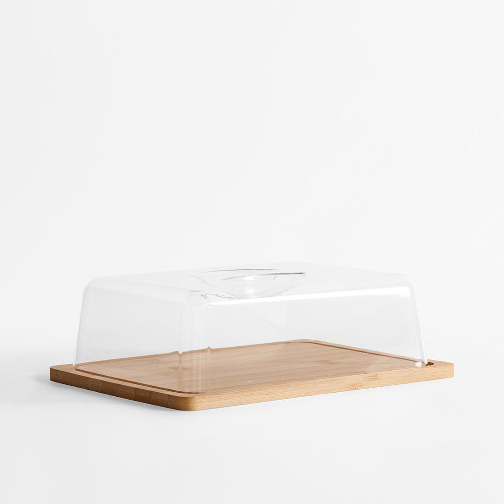 Servírovacia doska s vekom 24x18 cm