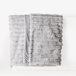 Svetlosivá deka CORDOVA 180x200 cm