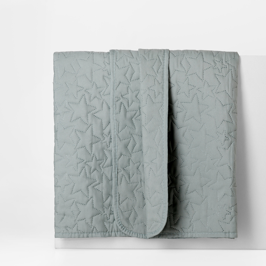 Prehoz na posteľ vo svetlozelenej farbe DABU STAR 140x200 cm