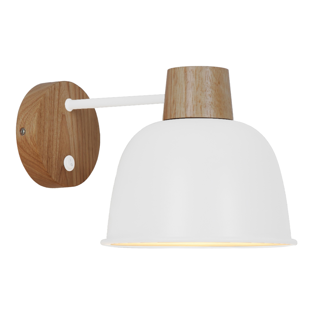 Nástenné svietidlo ORLO biele matné