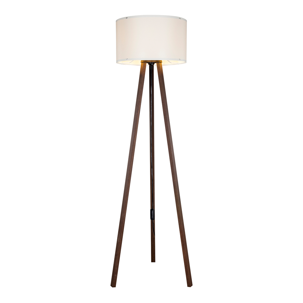 Stojacia lampa trojnožka orech PIKO