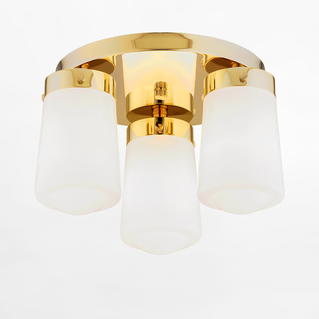 Stropné svietidlo mosadz PASADENA 3