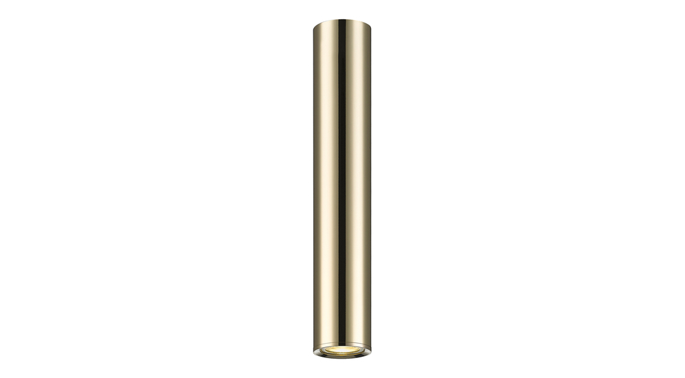 Stropné svietidlo tuba francúzske zlato LOYA 35 cm