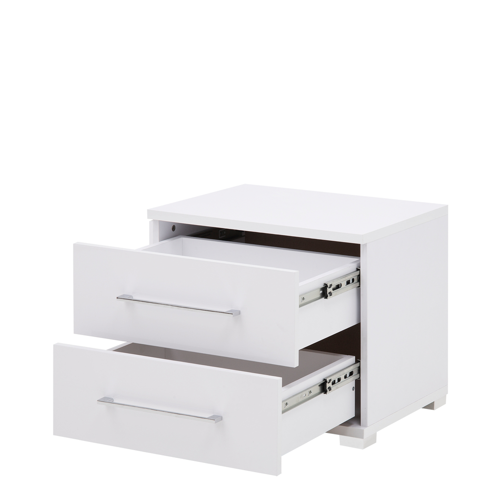 Nočný stolík BIANCO 2S