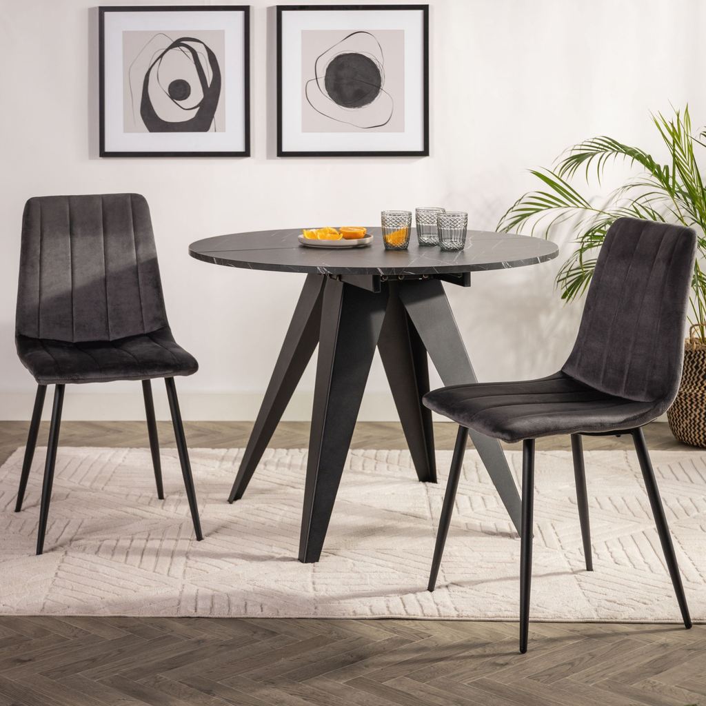 Abstraktná maľba CHAOTIC CIRCLE I 50x50 cm