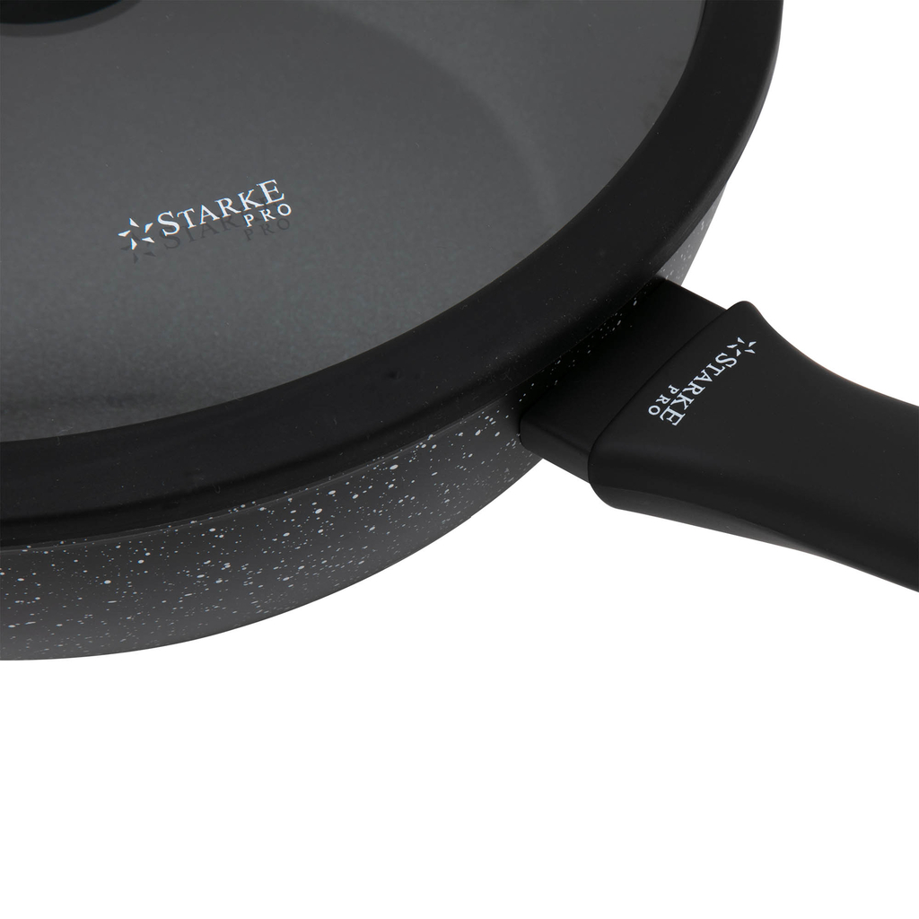 Wok s pokrievkou SIRIUS 28 cm