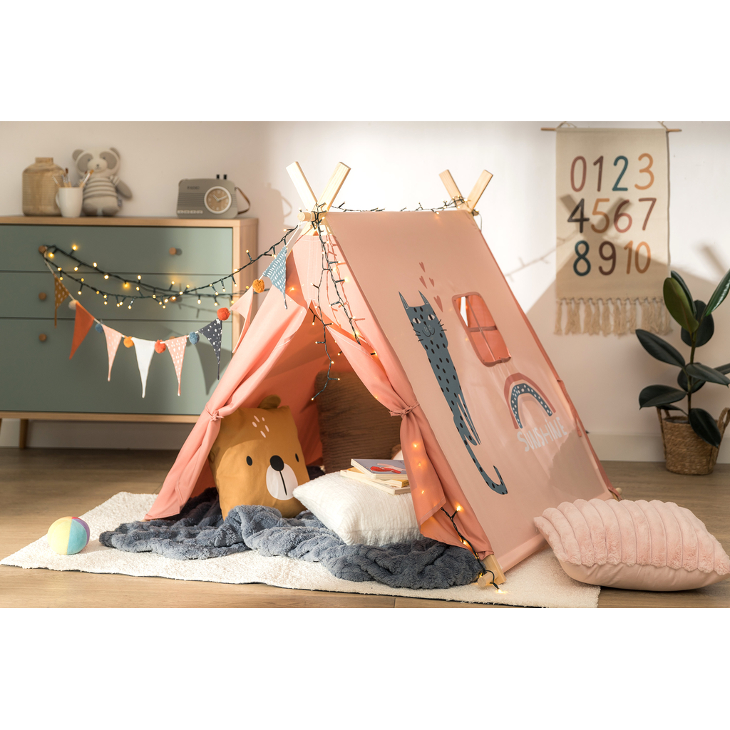 Namiot dziecięcy do zabawy różowy