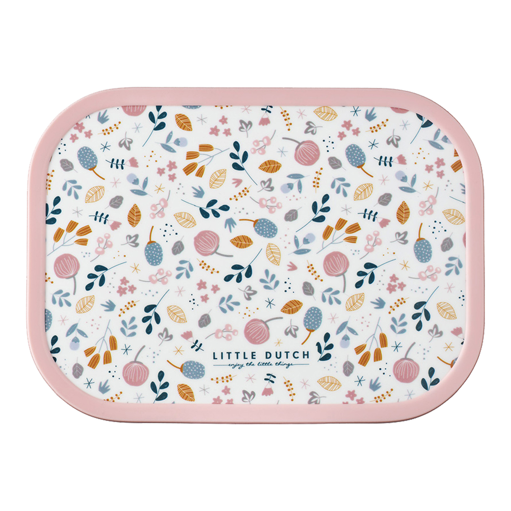 Raňajkový lunchbox s priehradkami CAMPUS SPRING FLOWERS